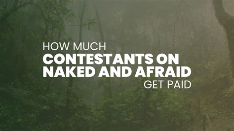 how much does naked and afraid pay